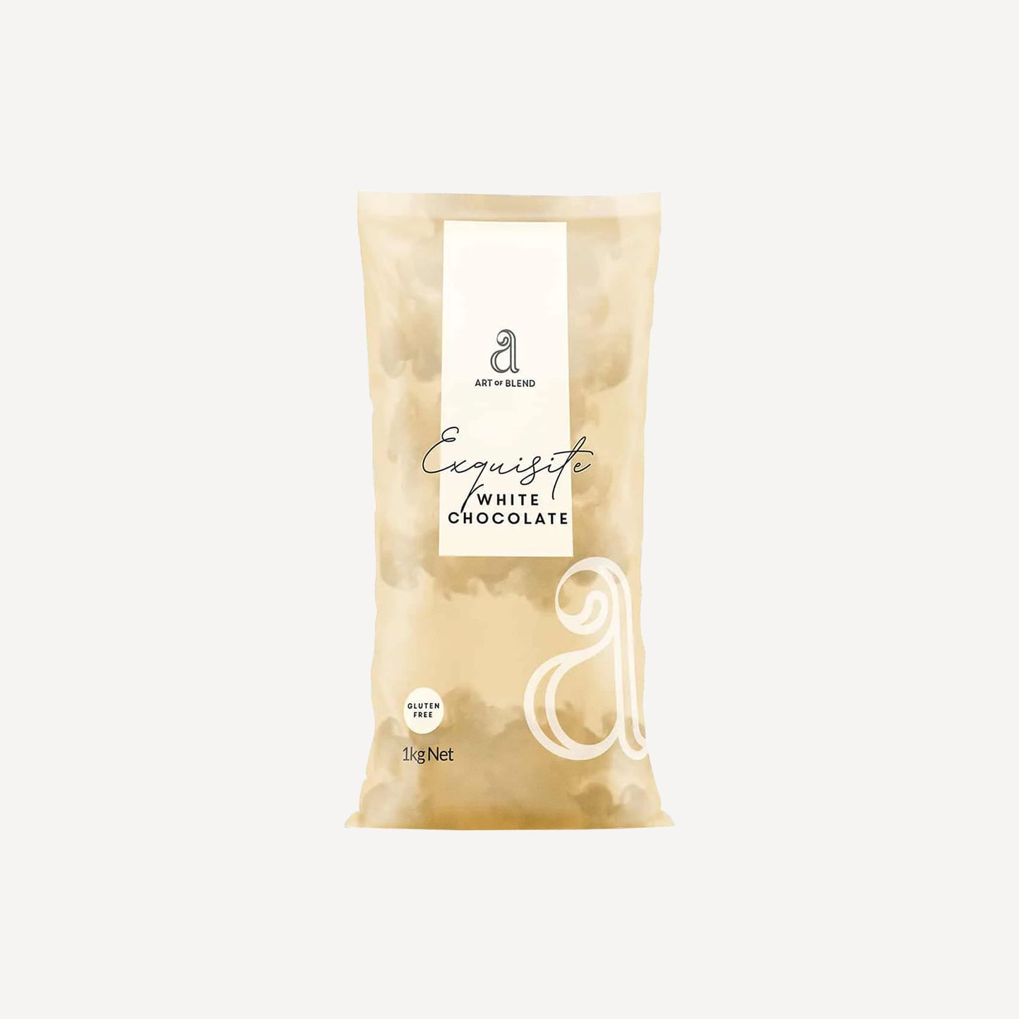 Solanos White Choco Powder in white packaging on white background